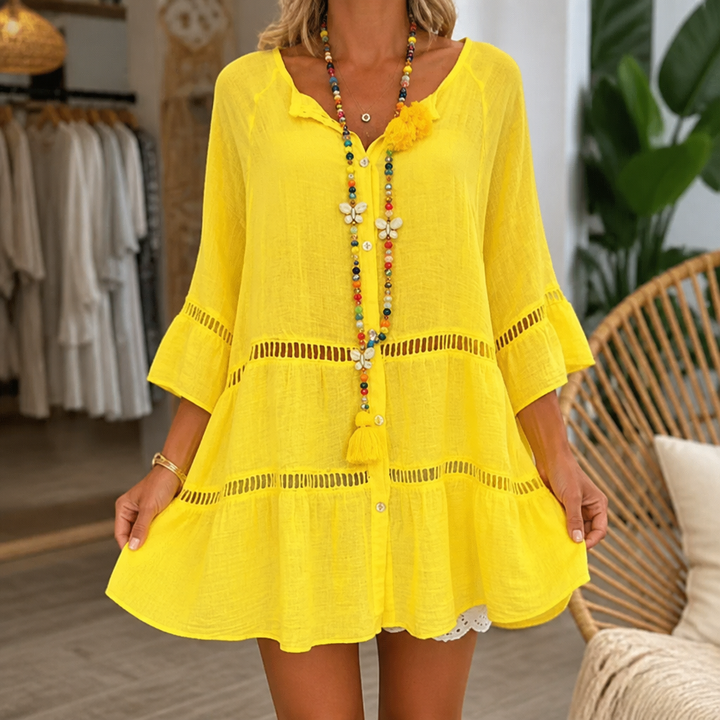 Linella – The Tunic Dress That Skims, Never Tents