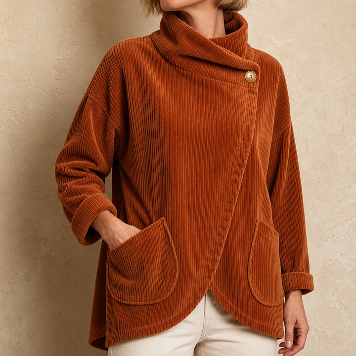 Vellara – Asymmetric Wrap Top
