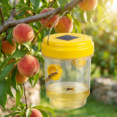 Waspora™ Solar Wasp Trap with LED for Day and Night Catching (2Pack)