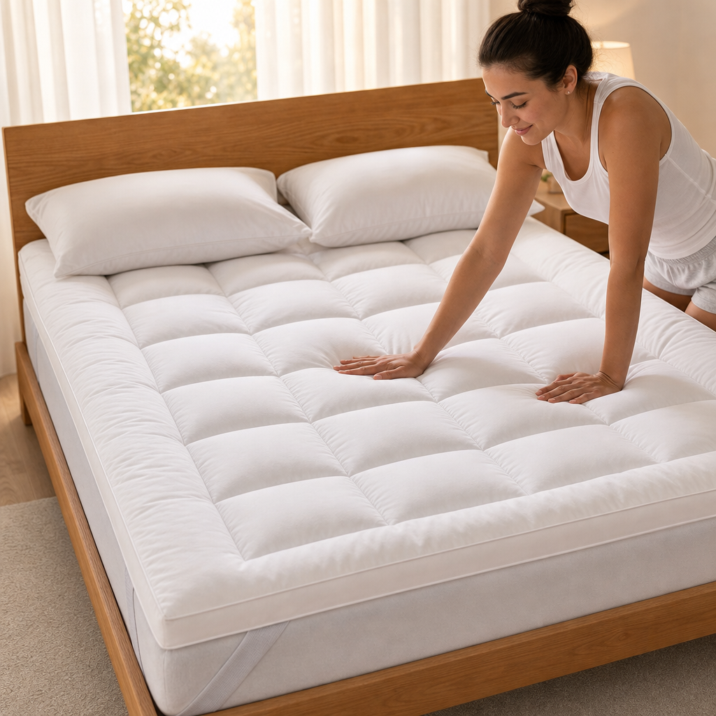 Loftwell – Box-Quilted Mattress Topper