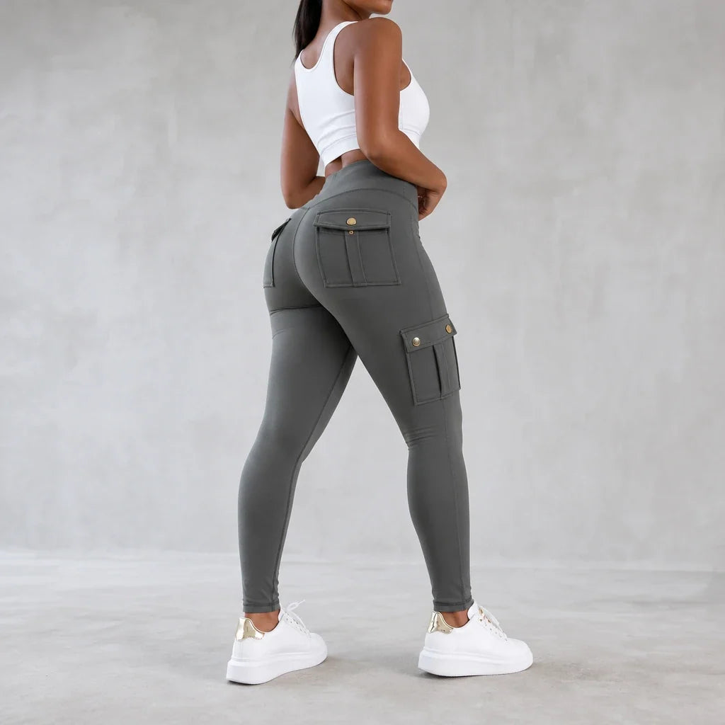 Form & Field – High-Waisted Cargo Pocket Leggings