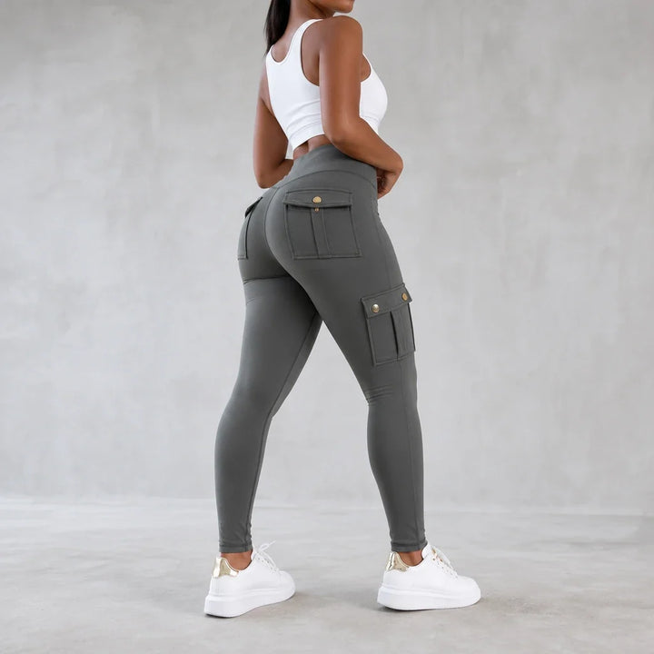 Form & Field – High-Waisted Cargo Pocket Leggings