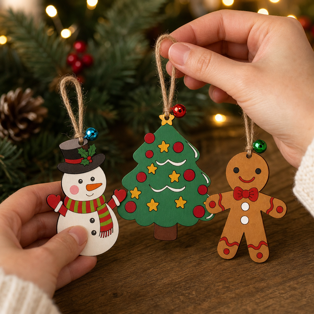 Twigletta – Paint-Your-Own Wooden Ornament Kit