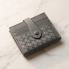 Tessara™ – Woven Lambskin Card Wallet