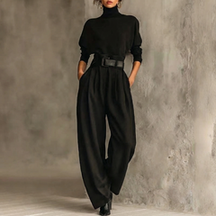 Vesaire™ – Belted Two Piece Matching Set