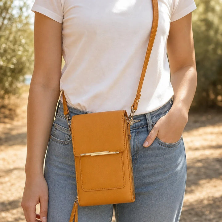 Lumaire – Touchscreen Window Crossbody Phone Bag