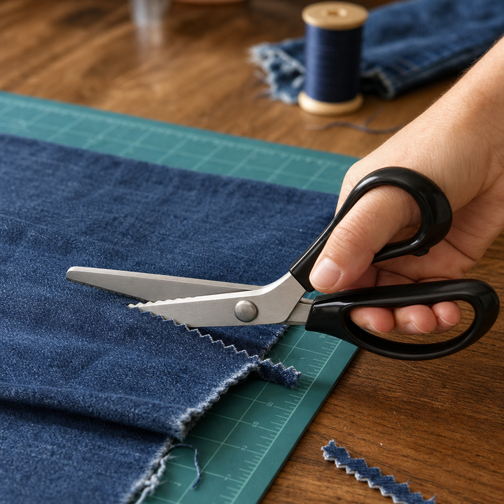 Zagsnip – Spring-Assisted Zigzag Pinking Shears