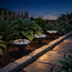 Lumeré™ – Warm-Glow Solar Path Lights