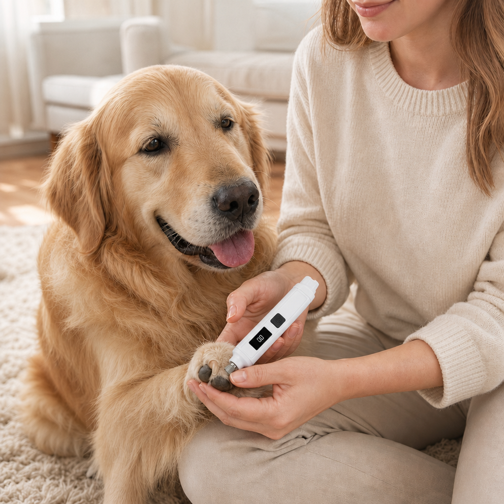 Pawcalm – LED Display Pet Nail Grinder