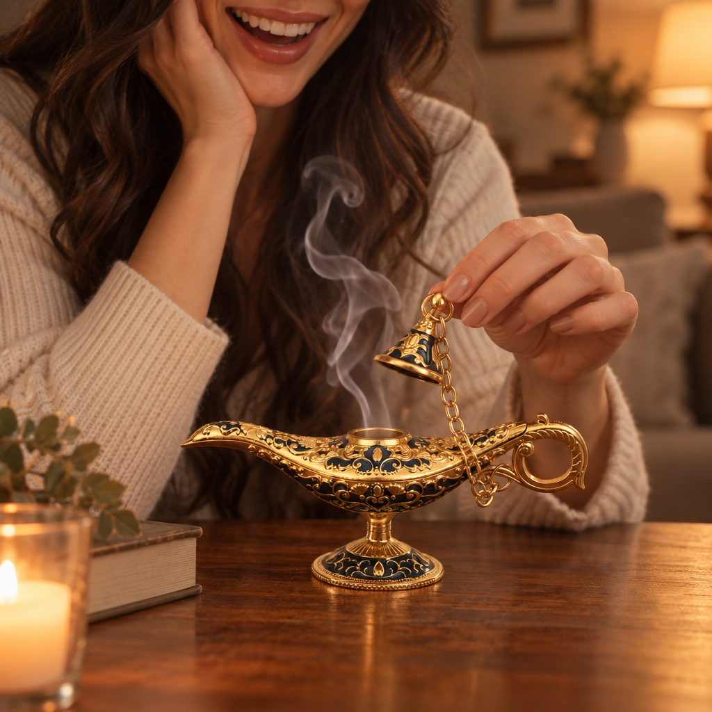 Genivar – Genie Lamp Incense Burner