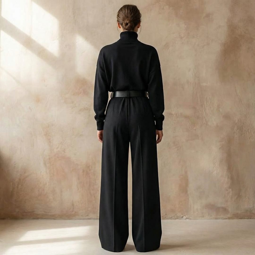 Vesaire™ – Belted Two Piece Matching Set
