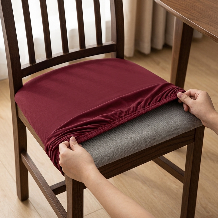 Chairwell™ – Stretchy Waterproof Chair Seat Covers (Set of 4)