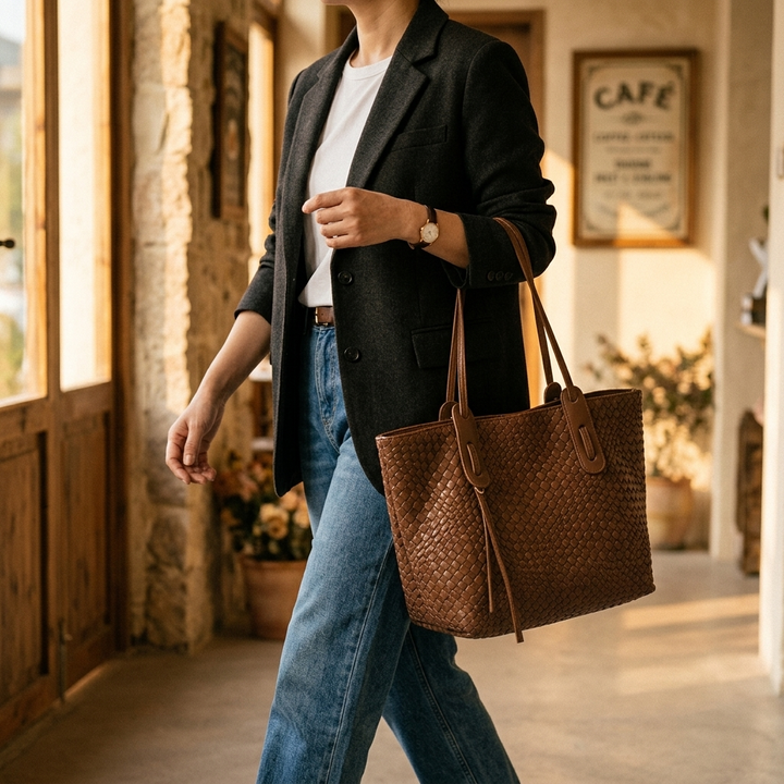Tessara™ – Soft Woven Everyday Tote