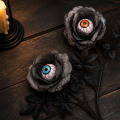 Occulis – Eyeball Center Faux Rose Stem (2 Stem)
