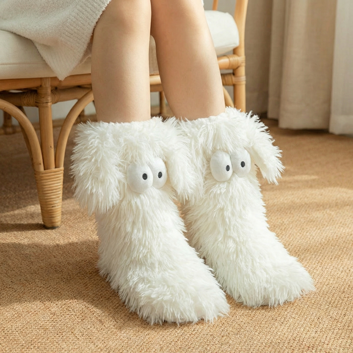 Fuzzlo™ – Fluffy Monster Home Socks