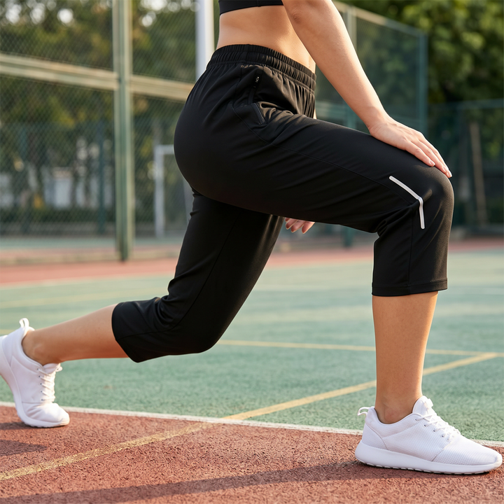 Movella™ – Stretch-Fit Capri Pants with Zip Pockets