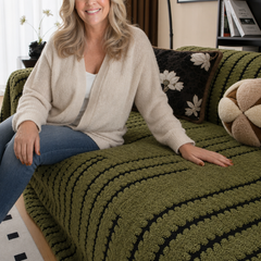 Snugstay – Plush Non-Slip Stretch Sofa Cover