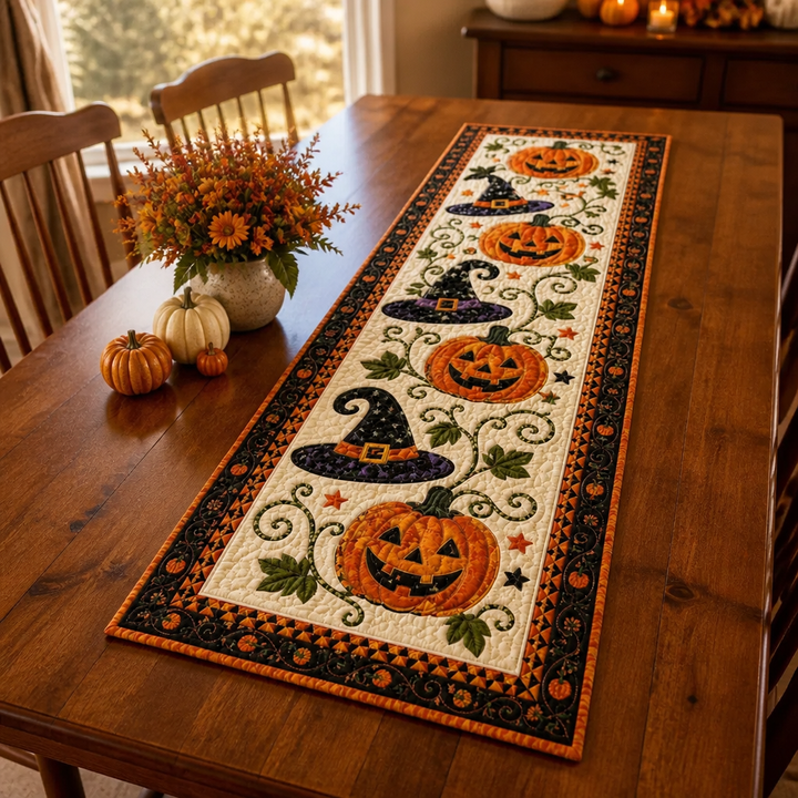 Harvestly – Quilted Fall Table Runner