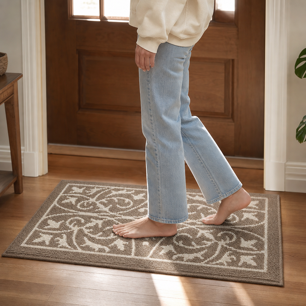 Threshbrook – Woven Non-Slip Textured Entry Mat