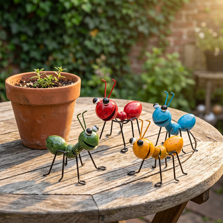 Antly™ – Colorful Metal Ants for Whimsical Gardens