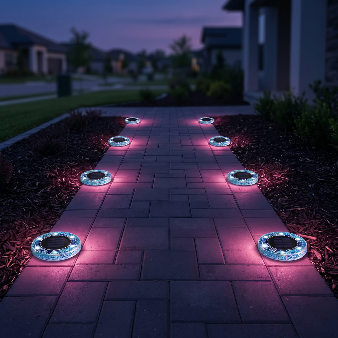 Glowmara™ – Decorative Mosaic Solar Path Lights