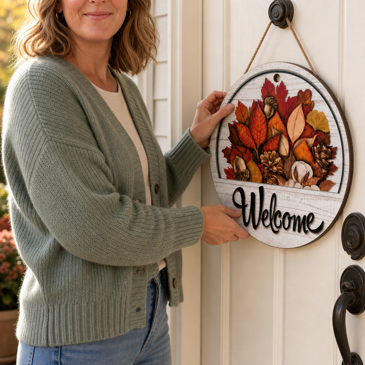 Porchful – Magnetic Seasonal Insert Welcome Sign