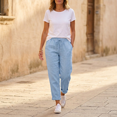 Lunara™ – Lightweight Linen Look Summer Pants