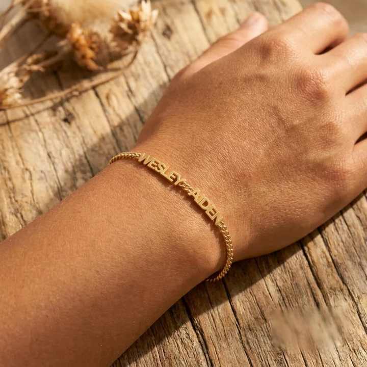 Novala™ – Custom Name Bracelet