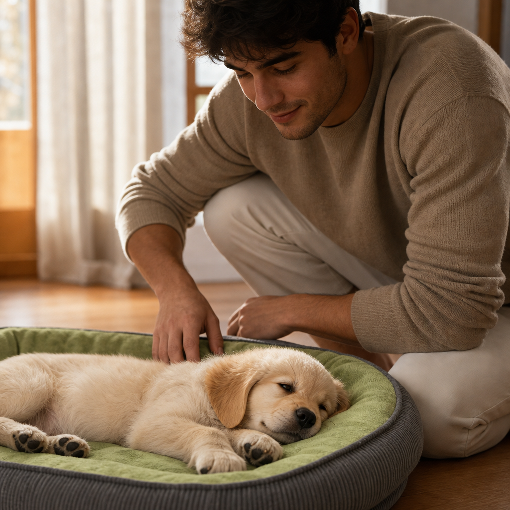 Denhaven – Two-Sided Bolster Dog Bed With Raised Edge
