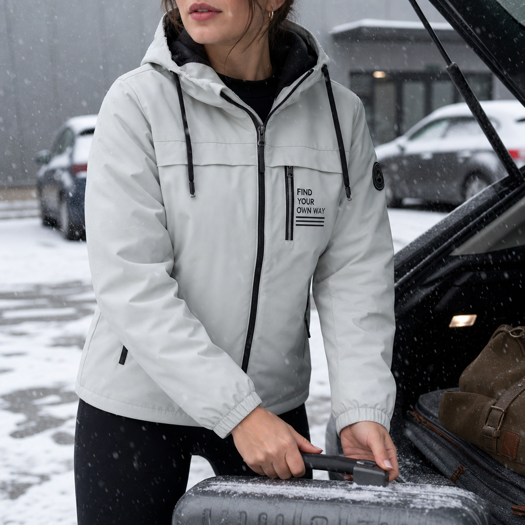 Trailhaven – Fleece-Lined Detachable Hood Windbreaker