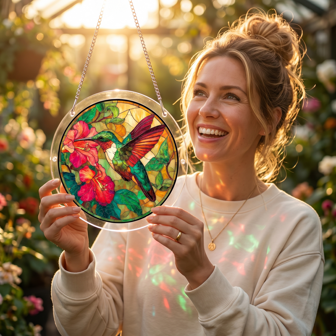 Lunavia™ – Stained Glass Suncatcher Puzzle