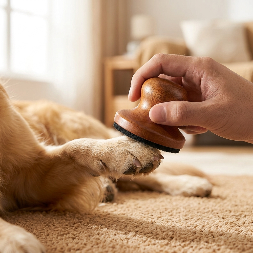 Pawsmooth™ – Silent Dog Nail File with 3 Sanding Pads