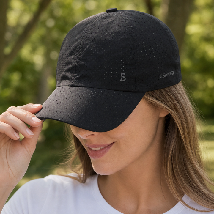 Cloudcap – Blackout Airflow No-Flatten Running Cap