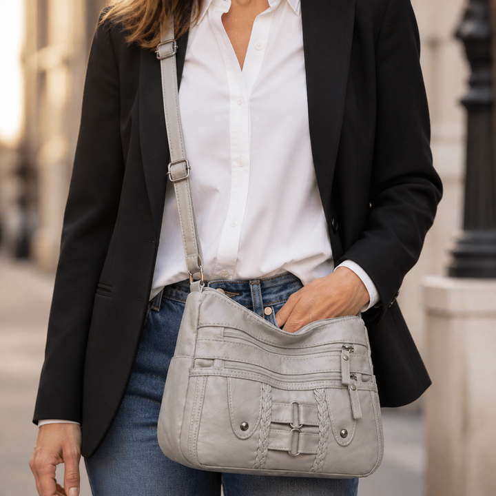 Avella™ - Soft Leather Crossbody Bag for Effortless Daily Carry