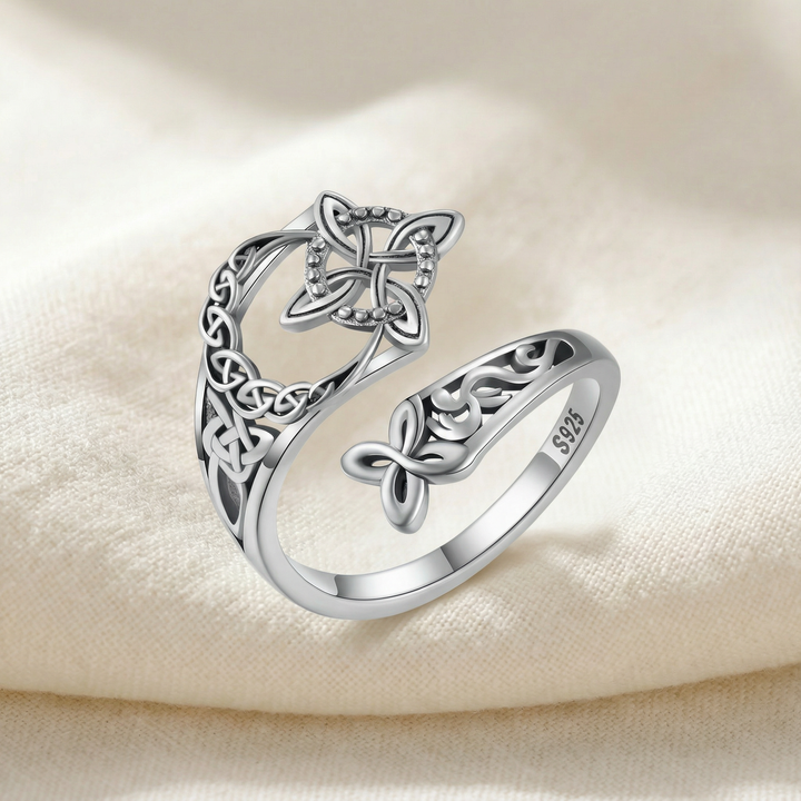 Keltara™ - Celtic Witches Protection Knot Ring