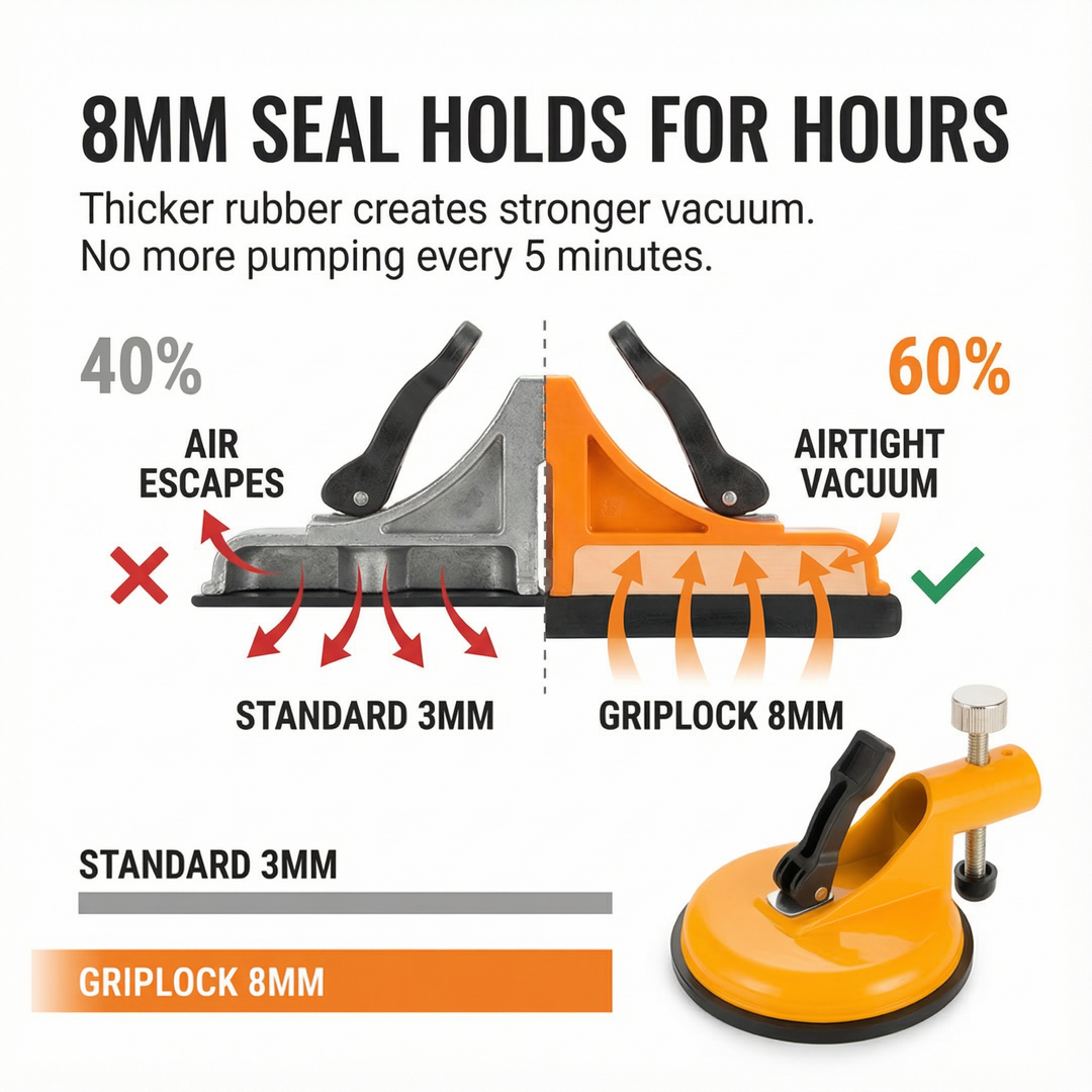 Griplock™ Heavy Duty Suction Cup Tile Leveler