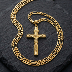 Sancta™ - Fashionable Crucifix Necklace
