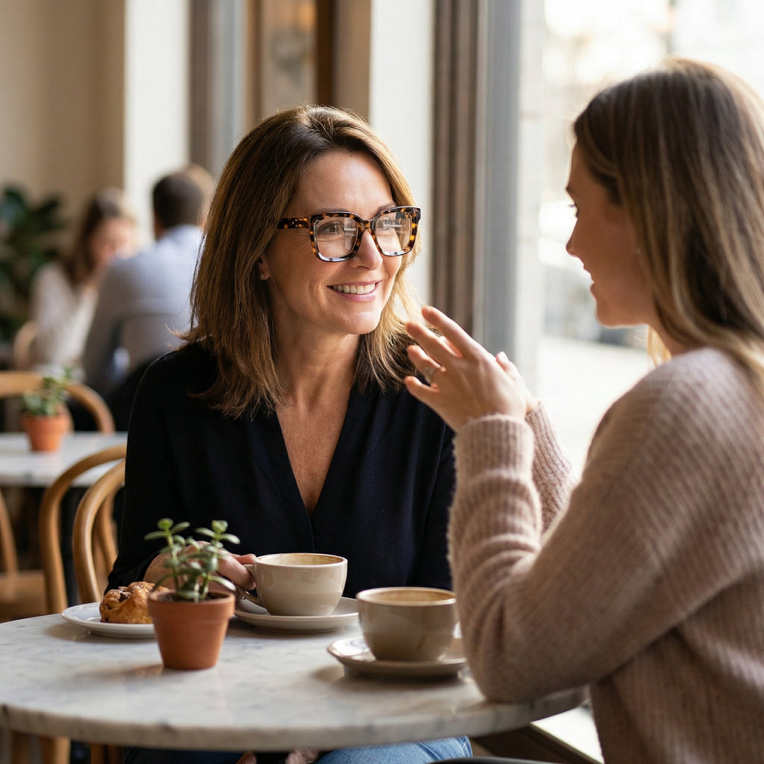 Clarelle™ – Oversized Tortoiseshell Reading Glasses