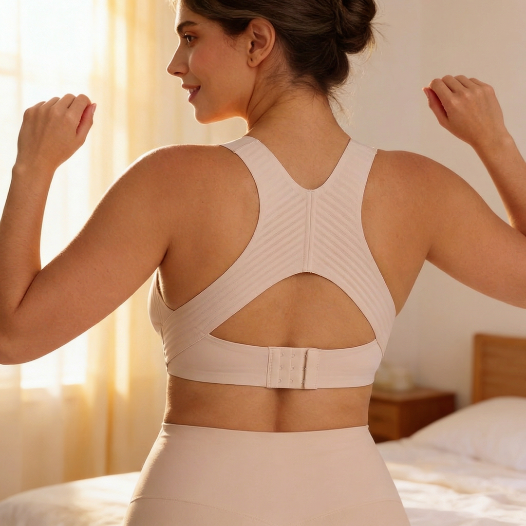 Postura™ – Wireless Posture Support Bra with Front Closure