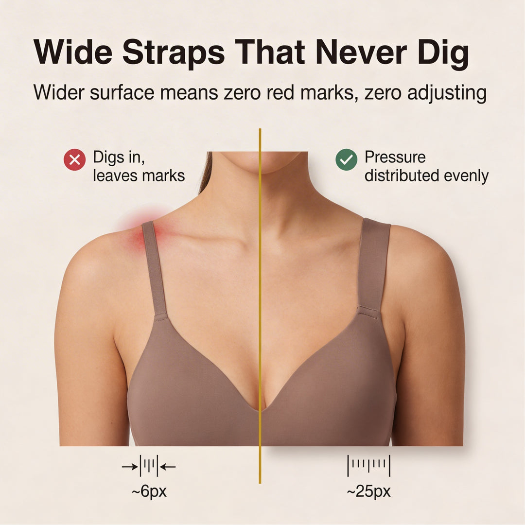 Veluna™ – Seamless Deep V Wireless Lift Bra