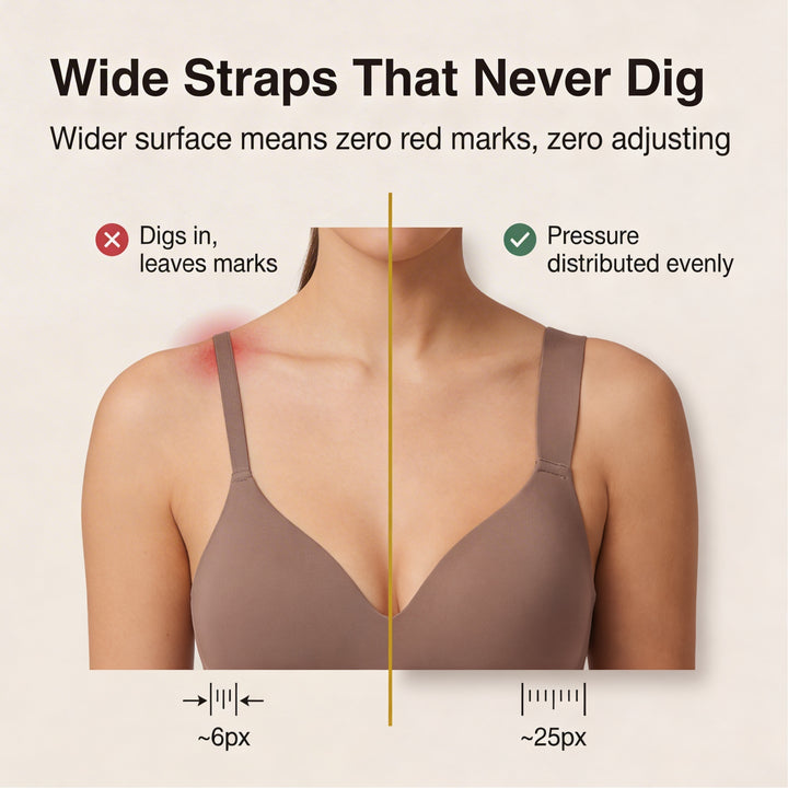 Veluna™ – Seamless Deep V Wireless Lift Bra