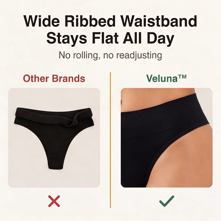 Veluna™ – Seamless Cotton Sport Thong (8 Pack) - Lark & Clover