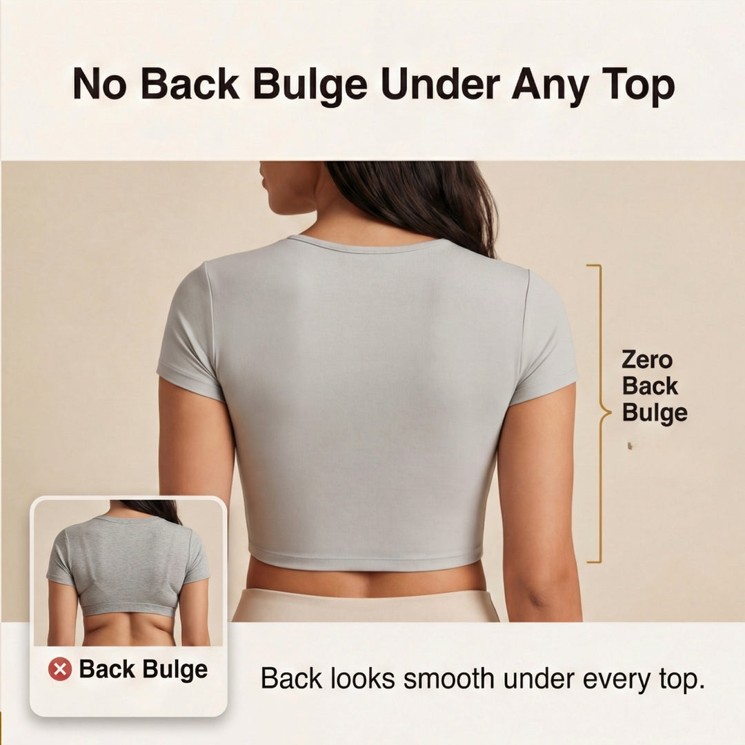 Veluna™ – Seamless Wireless Deep V Comfort Bra - Lark & Clover
