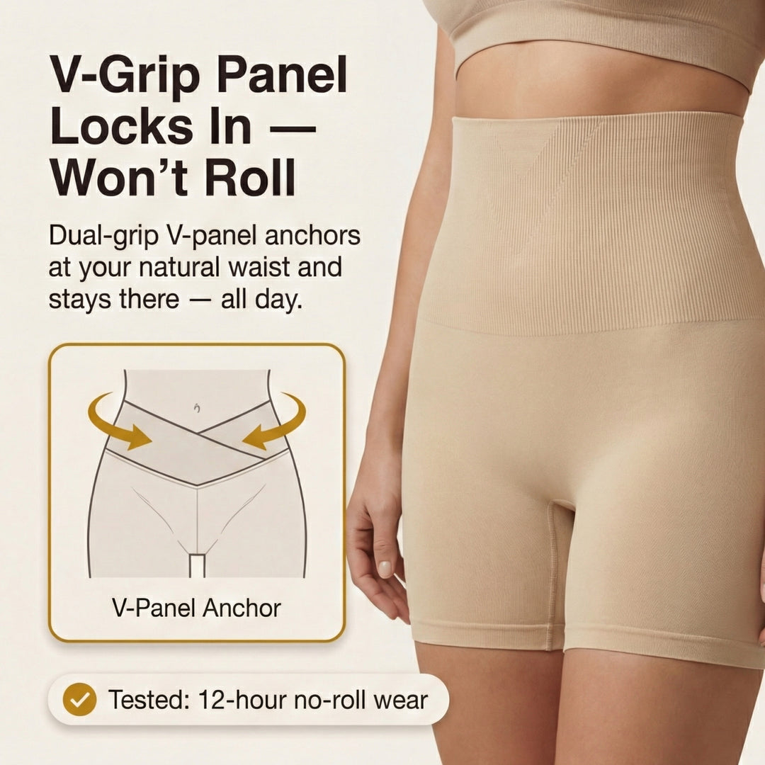 Sculpta™ – High Waist Tummy Control Shaping Shorts - Lark & Clover