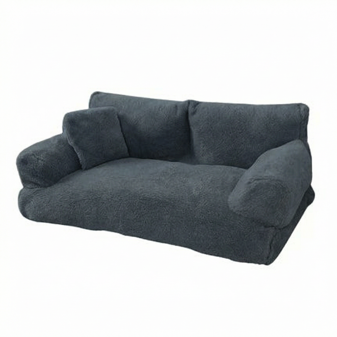 Pawlura™ – Plush Pet Sofa with Washable Cover