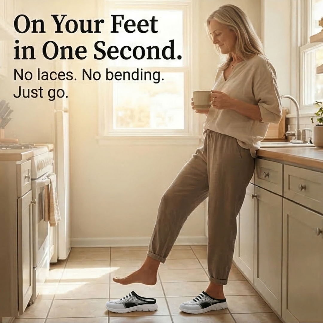 Stepvana™ – Breathable Air Cushion Slip On Mules