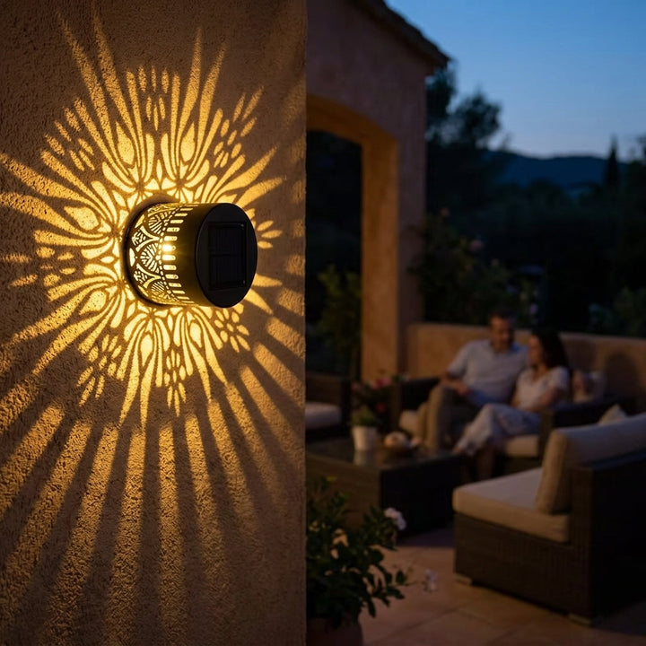 Solmara™ Solar Mandala Projector Light