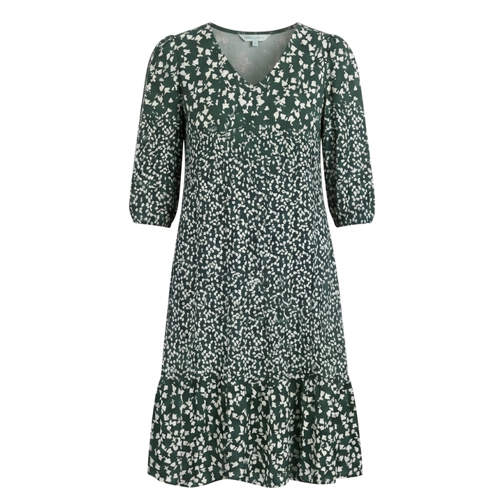 Bellora™ – Breezy Floral Midi with Ruffle Hem