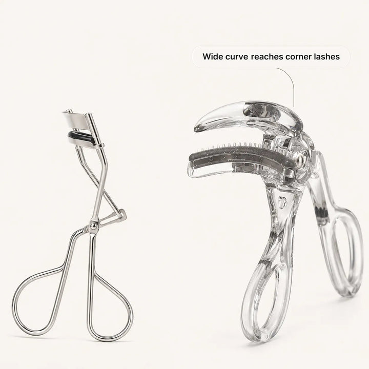 LashLift – Clear Eyelash Curler with Built-In Separating Comb