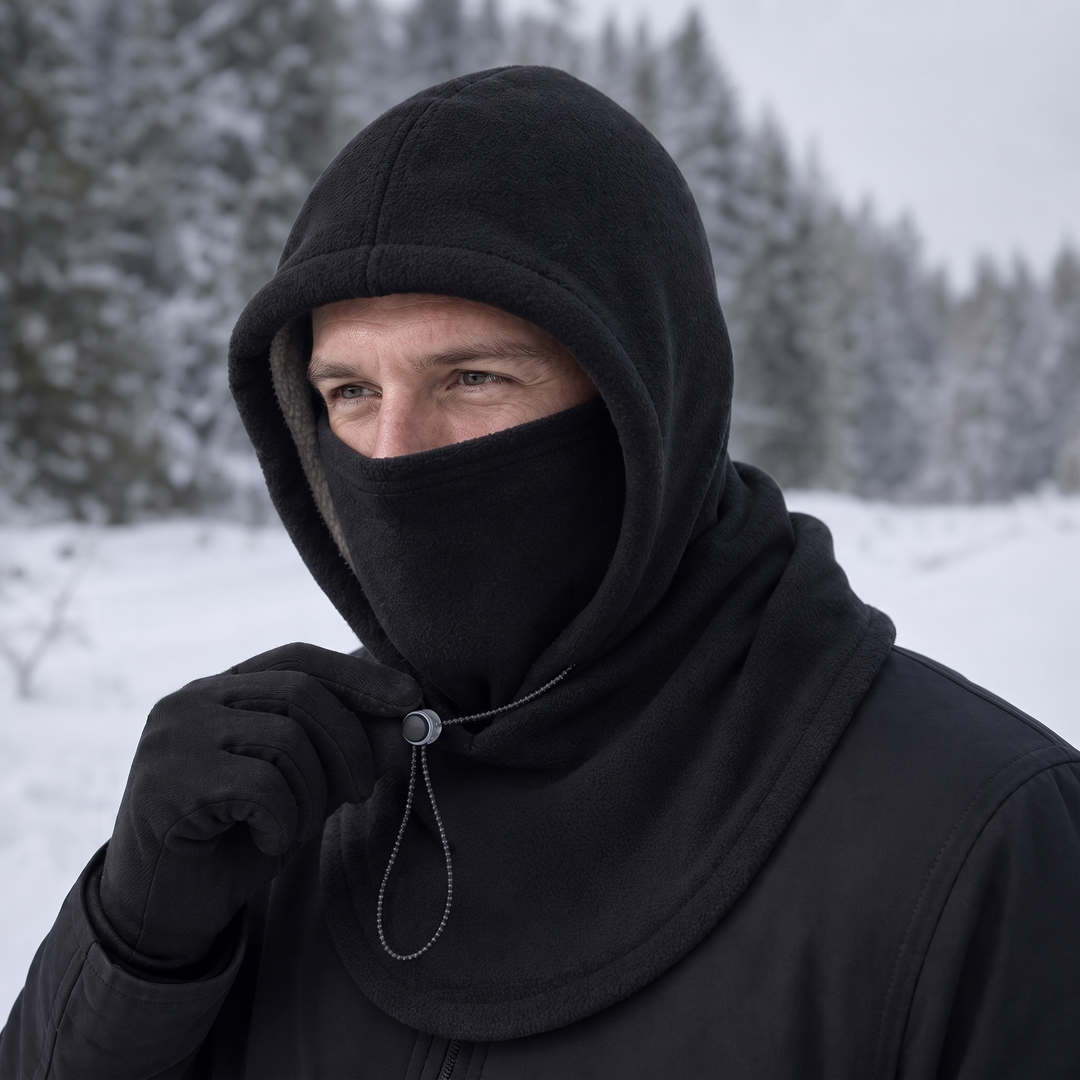 Windora – Fleece-Lined Adjustable Face-Covering Balaclava